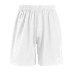 Pantalón corto infantil SOL’S SAN SIRO KIDS 2 01222 en Blanco, frontal sin persona.