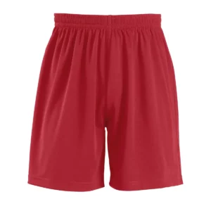 Pantalón corto infantil SOL’S SAN SIRO KIDS 2 01222 en Rojo, frontal sin persona.