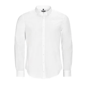 Camisa manga larga hombre SOL’S BLAKE MEN 01426 en Blanco, frontal sin persona.