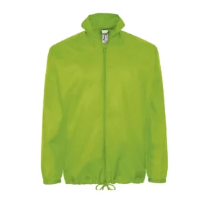 Cortavientos unisex SOL’S SHIFT 01618 en Lima, frontal sin persona.