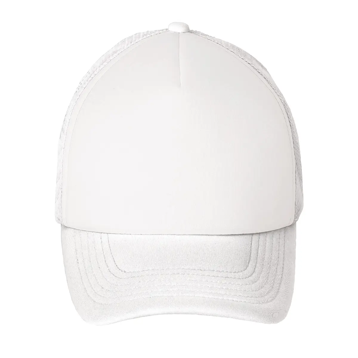 Gorra de malla unisex SOL’S BUBBLE 01668 4 Gorra de malla unisex SOL’S BUBBLE 01668 en Blanco, frontal sin persona.