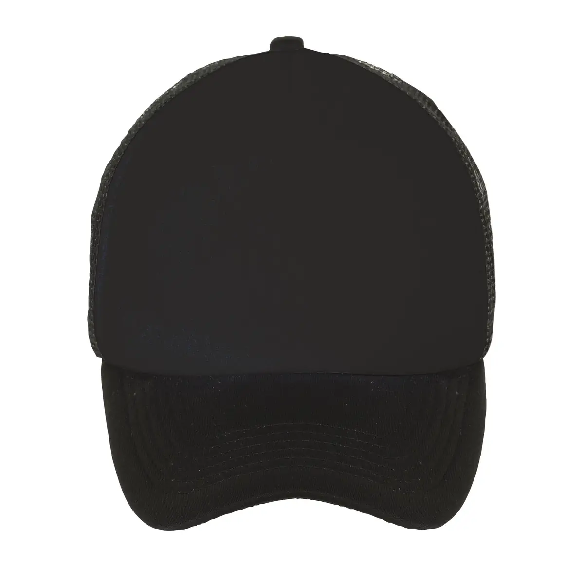 Gorra de malla unisex SOL’S BUBBLE 01668 13 Gorra de malla unisex SOL’S BUBBLE 01668 en Negro, frontal sin persona.