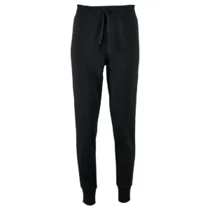Pantalón jogging mujer SOL’S JAKE WOMEN 02085 en Negro, frontal sin persona.