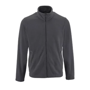 Chaqueta polar hombre SOL’S NORMAN MEN 02093 en Antracita, frontal sin persona.