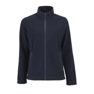 Chaqueta polar mujer SOL’S NORMAN WOMEN 02094 en Azul marino, frontal sin persona.