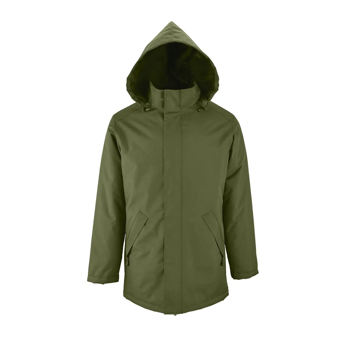 Chaqueta acolchada unisex SOL’S ROBYN 02109 15 Chaqueta acolchada unisex SOL’S ROBYN 02109 en Verde bosque, frontal sin persona.