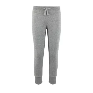 Pantalón jogging infantil SOL’S JAKE KIDS 02121 en Gris mezcla, frontal sin persona.