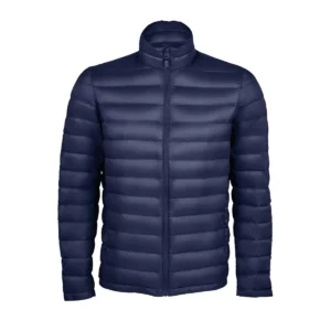 Chaqueta ligera hombre SOL’S WILSON MEN 02898 en French marino, frontal sin persona.