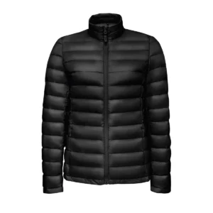 Chaqueta ligera mujer SOL’S WILSON WOMEN 02899 en Negro, frontal sin persona.