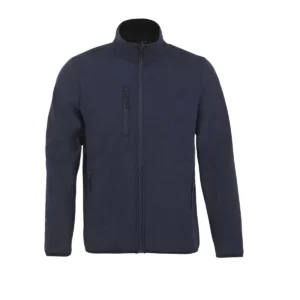 Chaqueta softshell hombre SOL’S RADIAN MEN 03090 en Azul profundo, frontal sin persona.