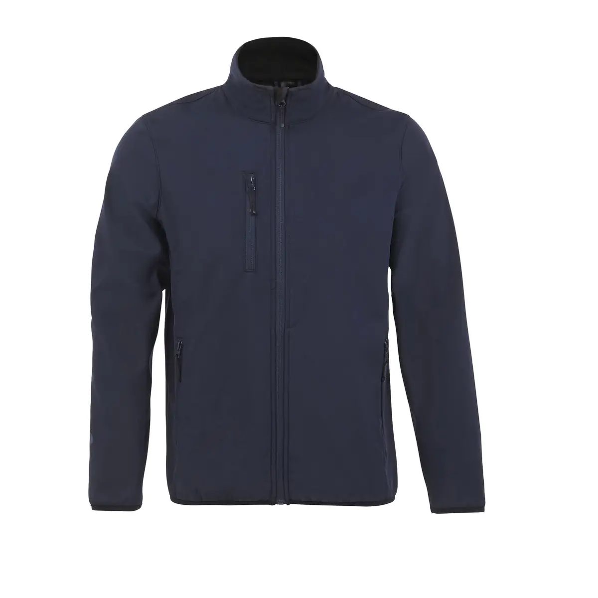 Chaqueta softshell hombre SOL’S RADIAN MEN 03090 3 Chaqueta softshell hombre SOL’S RADIAN MEN 03090 en Azul profundo, frontal sin persona.