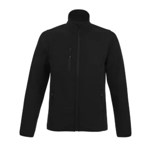 Chaqueta softshell mujer SOL’S RADIAN WOMEN 03107 en Negro, frontal sin persona.