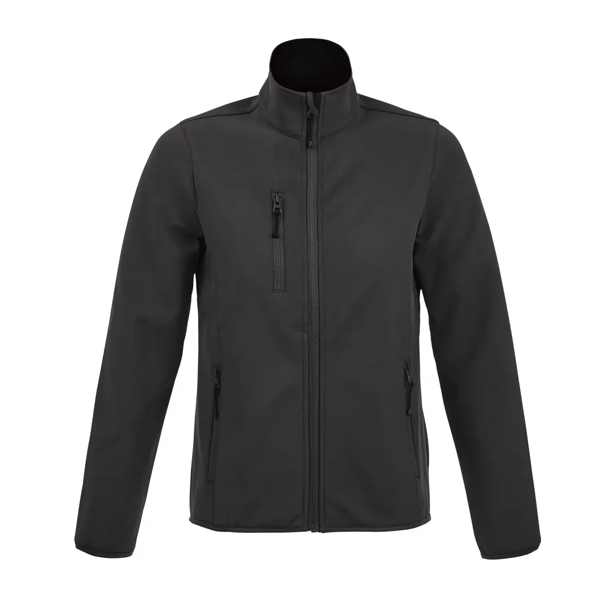 Chaqueta softshell mujer SOL’S RADIAN WOMEN 03107 7 Chaqueta softshell mujer SOL’S RADIAN WOMEN 03107 en Antracita, frontal sin persona.