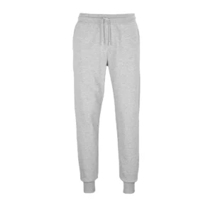 Pantalón de chándal hombre SOL’S JET MEN 03808 en Gris mezcla, frontal sin persona.