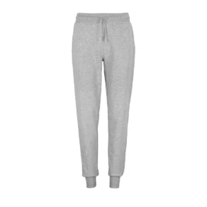 Pantalón de chándal mujer SOL’S JET WOMEN 03809 en Gris mezcla, frontal sin persona.