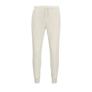 Pantalón jogging unisex SOL’S JUMBO 03810 en Blanco hueso, frontal sin persona.