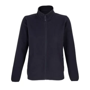 Chaqueta polar mujer SOL’S FACTOR WOMEN 03824 en Azul marino, frontal sin persona.