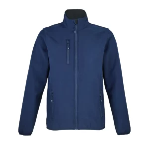 Chaqueta softshell mujer SOL’S FALCON WOMEN 03828 en Azul profundo, frontal sin persona.