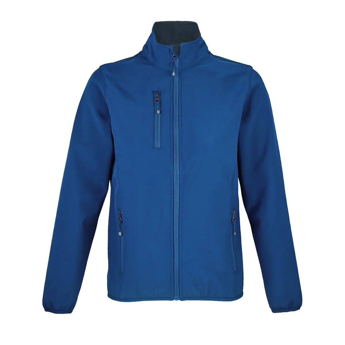 Chaqueta softshell mujer SOL’S FALCON WOMEN 03828 5 Chaqueta softshell mujer SOL’S FALCON WOMEN 03828 en Azul royal, frontal sin persona.