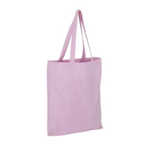 Bolsa de compra reciclada SOL’S AWAKE 03829 en Rosa jaspeado, tres cuartos.