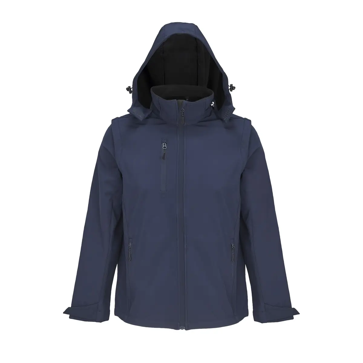 Chaqueta softshell unisex SOL’S FALCON 3IN1 03995 3 Chaqueta softshell unisex SOL’S FALCON 3IN1 03995 en Azul profundo, frontal sin persona.