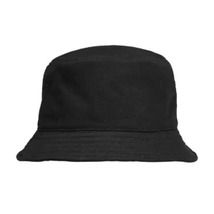 Sombrero unisex SOL’S BUCKET TWILL 03997 en Negro, frontal sin persona.