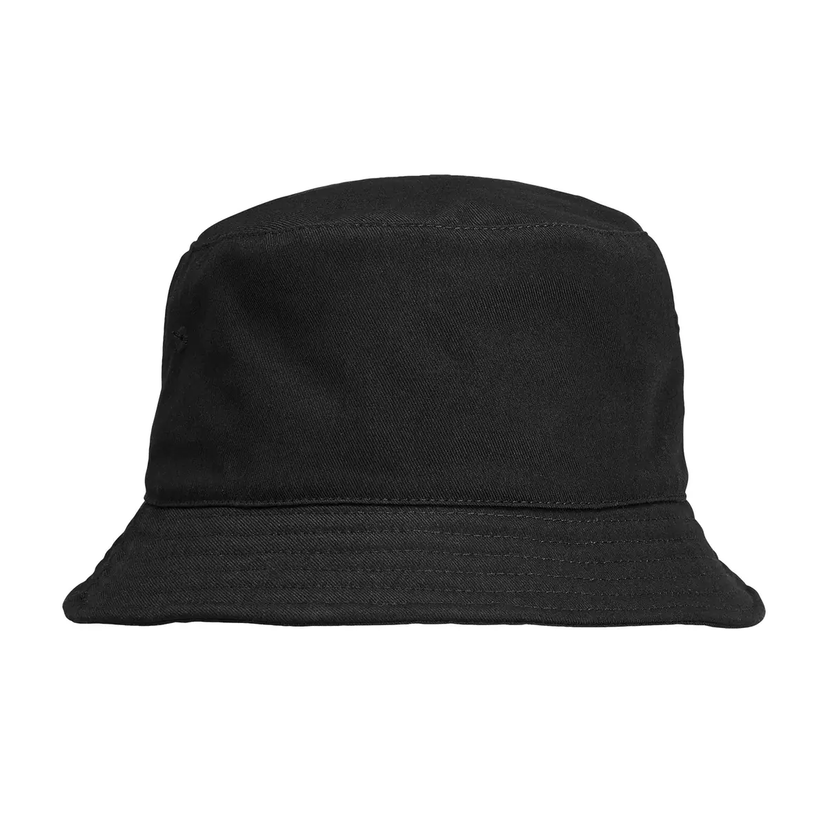 Sombrero unisex SOL’S BUCKET TWILL 03997 4 Sombrero unisex SOL’S BUCKET TWILL 03997 en Negro, frontal sin persona.