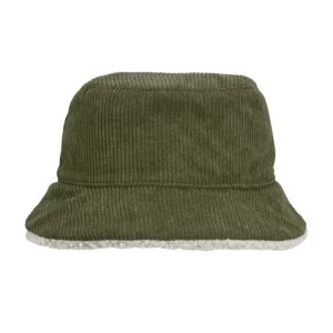 Sombrero reversible SOL’S BUCKET 2IN1 03998 en Army/Beige natural, frontal sin persona.