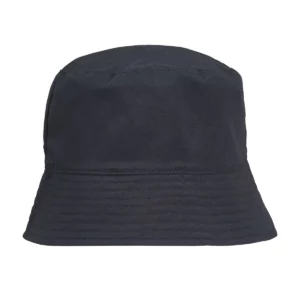 Sombrero reversible SOL’S BUCKET NYLON 03999 en Negro/Caqui, frontal sin persona.