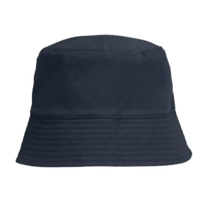 Sombrero reversible SOL’S BUCKET NYLON 03999 en Azul marino/Rojo vivo, frontal sin persona.