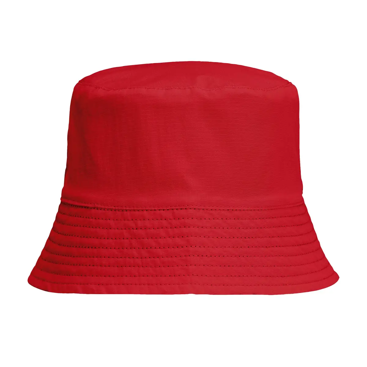 Sombrero reversible SOL’S BUCKET NYLON 03999 5 Sombrero reversible SOL’S BUCKET NYLON 03999 en Azul marino/Rojo vivo, cara reversible sin persona.