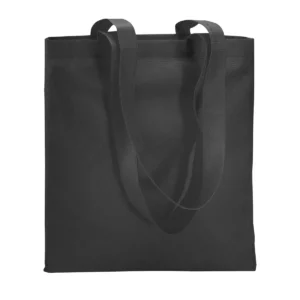 Bolsa de compra SOL’S AUSTIN 04089 en Negro, frontal sin persona.