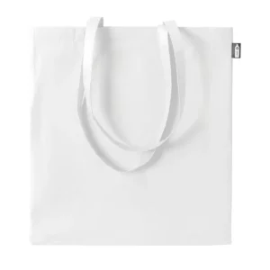 Bolsa de compra no tejida SOL’S MALAGA 04090 en Blanco, frontal sin persona.