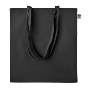 Bolsa de compra SOL’S STOCKHOLM 04091 en Negro, vista frontal sin persona.