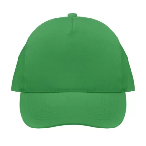 Gorra unisex SOL’S SEOUL 04092 en Verde brote, frontal sin persona.