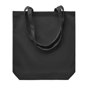 Bolsa de compra SOL’S BALI 04093 en Negro, vista frontal sin persona.