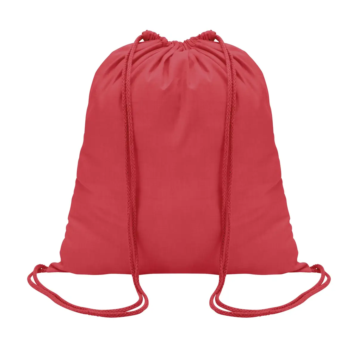 Mochila con cordones SOL’S GENOVA 04095 7 Mochila con cordones SOL’S GENOVA 04095 en Rojo vivo, frontal sin persona.