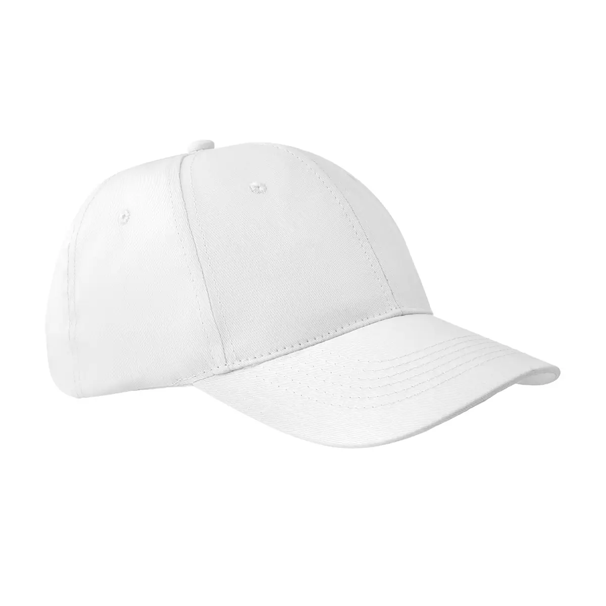 Gorra unisex SOL’S APOLLO 04096 4 Gorra unisex SOL’S APOLLO 04096 en Blanco, vista de tres cuartos.