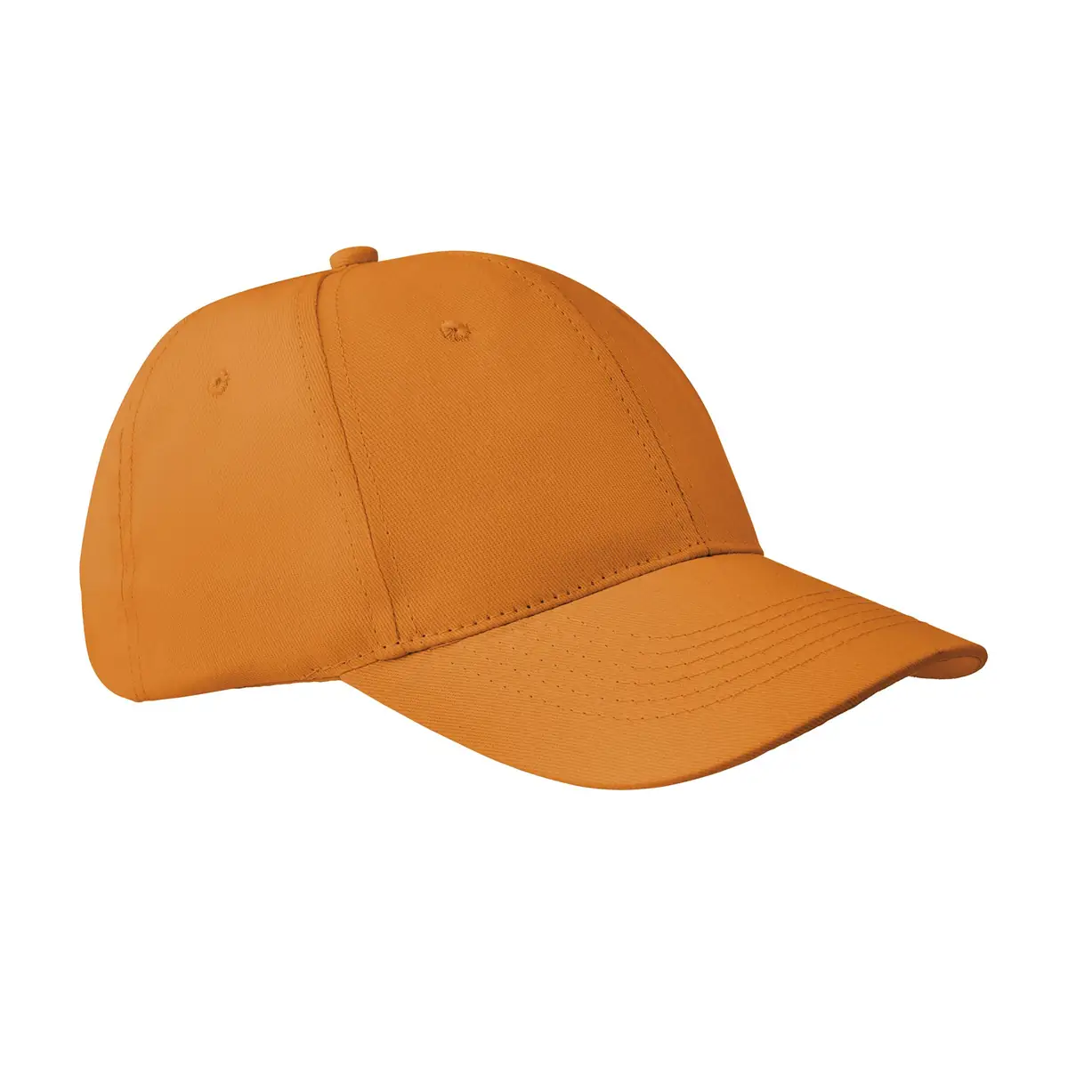 Gorra unisex SOL’S APOLLO 04096 10 Gorra unisex SOL’S APOLLO 04096 en Naranja, vista de tres cuartos.