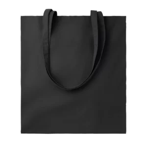 Bolsa de compra SOL’S IBIZA 04101 en Negro, frontal sin persona.