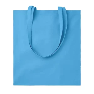 Bolsa de compra SOL’S IBIZA 04101 en Turquesa, frontal sin persona.