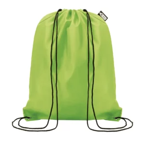Mochila con cordones SOL’S CONSCIOUS 04103 en Verde amarillo, frontal sin persona.