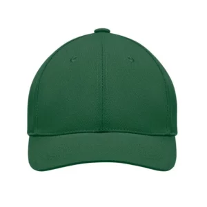 Gorra unisex SOL’S TEKAPO 04343 en Verde botella, frontal sin persona.