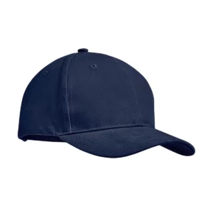Gorra unisex SOL’S TEKAPO 04343 en French marino, vista de tres cuartos.