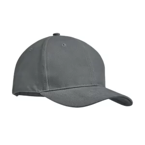 Gorra unisex SOL’S TEKAPO 04343 en Gris oscuro, vista de tres cuartos.