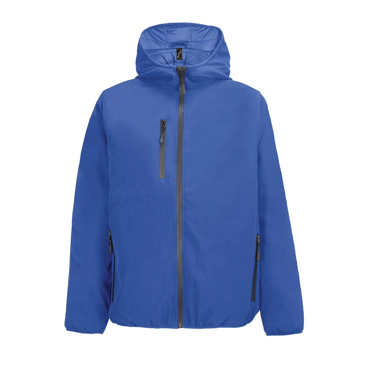 Chaqueta softshell hombre SOL’S FALCON PADDED MEN 04449 5 Chaqueta softshell hombre SOL’S FALCON PADDED MEN 04449 en Azul royal, frontal sin persona.