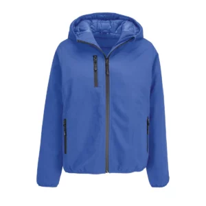 Chaqueta softshell mujer SOL’S FALCON PADDED WOMEN 04450 en Azul royal, frontal sin persona.