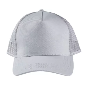 Gorra de malla unisex SOL’S BLINK 04451 en Gris puro, frontal sin persona.