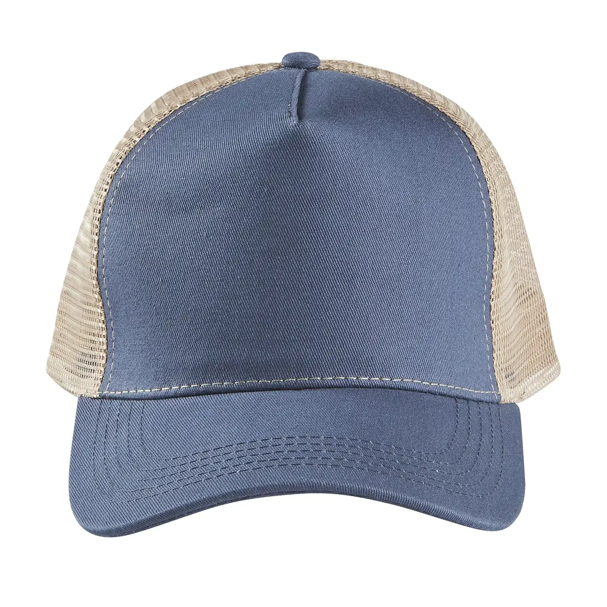 Gorra de malla unisex SOL’S BLINK 04451 11 Gorra de malla unisex SOL’S BLINK 04451 en Denim/Lino, frontal sin persona.