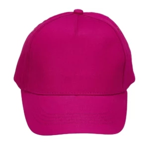 Gorra infantil SOL’S BUZZ KIDS 04745 en Fucsia, frontal sin persona.